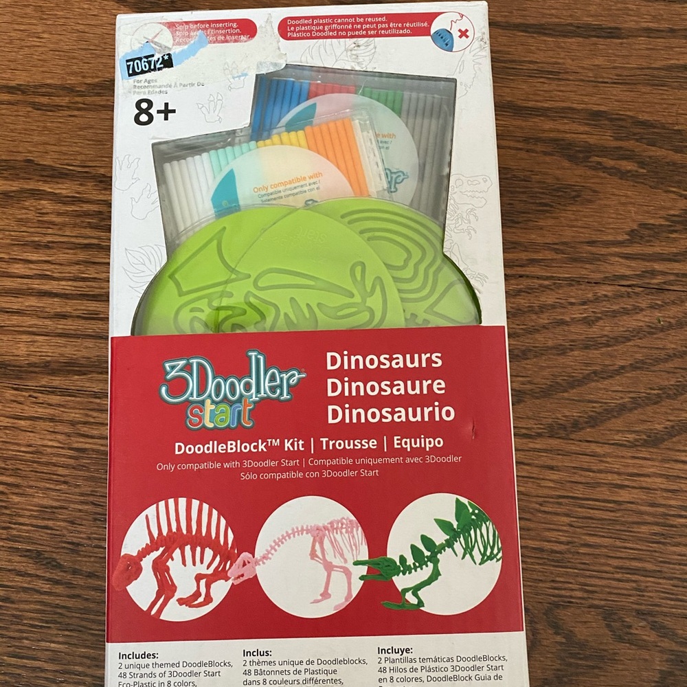3D doodler dinosaur kit